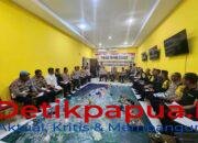 Polda Papua Barat Gelar Tactical Floor Game Pengamanan Pilkada di Provinsi Papua Barat Daya