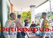 Kapolres Sorong Selatan Tinjau Langsung Proses Penyortiran dan Pelipatan Surat suara