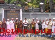 Resmikan Pura Catur Bhuana, AFU Ingin Kerukunan Umat Beragama Di Raja Ampat Makin Kuat