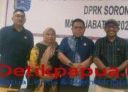 Bapemperda DPR Kota Sorong Siap Suport Naskah Akademik Penetapan HUT Kota Sorong