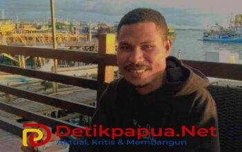 KET: Ketua Generasi Muda Pejuang Hak Adat Papua (GEMPHA) Papua Barat Daya, Rojer Mambraku/Foto. Dony Kumuai