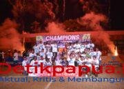 Persikos Kota Sorong Jawara Liga 4 Papua Barat Daya