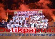 Persikos Kota Sorong Ukir Sejarah, Juara Perdana Liga 4 Papua Barat Daya