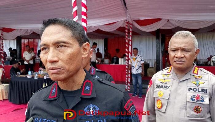 Kapolda Papua Barat Daya Resmikan Satuan Brimob Satya Gana Bhadrika