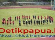 Persipura Jayapura Gelar Latihan Perdana di Lapangan Mahacandara Uncen Usai TC di Yogyakarta