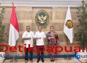 Perjuangkan Jatah DBH Migas, Bupati dan Wabup Sorong Selatan Temui Menteri ESDM di Jakarta