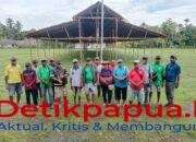 Pembangunan Tenda Utama dan Penampungan Peserta Mubes II Suku Imekko Sudah 80 Persen