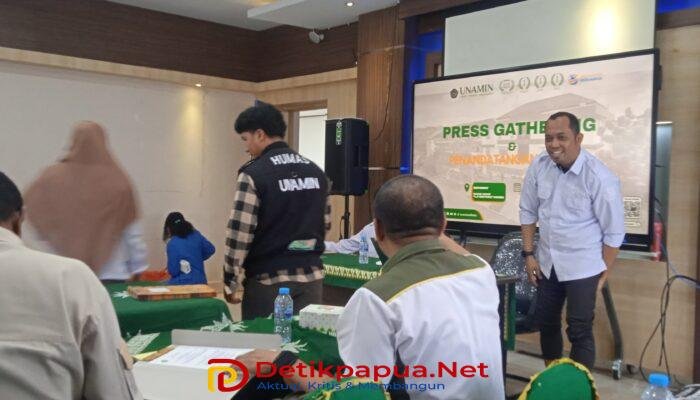 UNAMIN dan Media Papua Barat Daya Sepakat Jalan Bareng Majukan Pendidikan