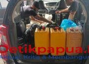 Seriusi Instruksi Kapolda, Polresta Sorkot Razia Miras Ilegal: Ratusan Liter CT Diamankan