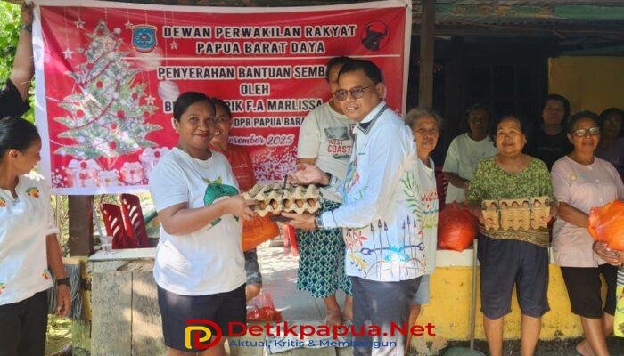 Jelang Nataru, Waket II DPR PBD Fredy Marlisa Tebar Kebaikan Melalui Paket Sembako