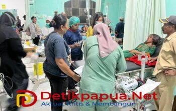 Ket: Sejumlah anak dirawat di RSUD Raja Ampat karena diduga keracunan usai mengkonsumsi MBG/Dok. Dedtikpapuanet