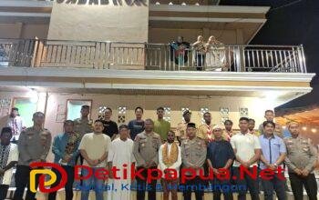 Safari Ramadhan, Kapolres Sorong Selatan Tinjau Pengamanan Ibadah Shalat Tarawih di Masjid Jabal Nur Ampera