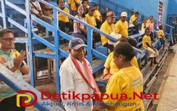 Pembukaan Tournament Futsal Tentara Langit Cup 1, Ini Pesan Plt Ketua AFP Papua Barat Daya