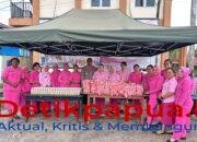 Bhayangkari Cabang Sorong Selatan Gelar Kegiatan Berbagi Takjil Kepada Pengendara