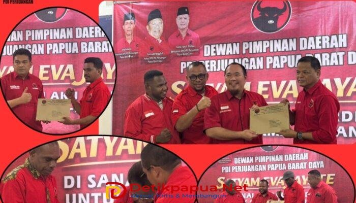Pengurus DPC PDIP se-Papua Barat Daya Resmi Menerima SK
