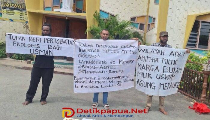 Umat Katolik Papua Kirim Surat Terbuka, Uskup Agung Merauke Dituding Abaikan Tanah Adat