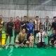 Jelang Pelantikan, Pengurus PKMT Eksebisi Futsal Dengan Jurnalis Sorong Raya