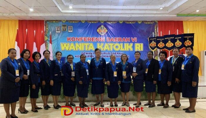 Konferda VI WKRI Manokwari-Sorong Tegaskan Peran Perempuan Hadapi Perubahan Zaman