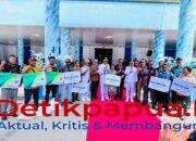 Momen HUT ke-23, Pemkab Raja Ampat Serahkan Manfaat BPJS Ketenagakerjaan