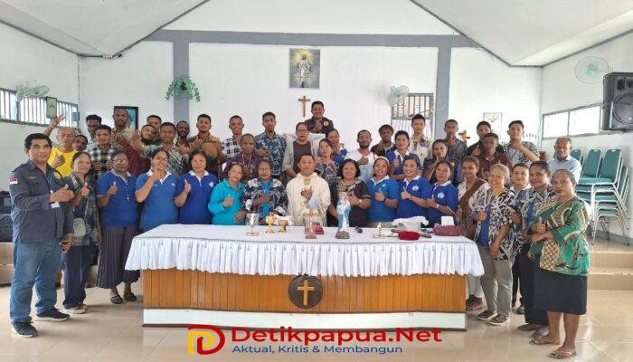 WKRI, Bimas Katolik, dan Kemenag Kota Sorong Kunjungi Warga Binaan Lapas Kelas IIB