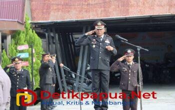 Kapolres Sorong Selatan Pimpin Upacara Peringatan HKN ke-118