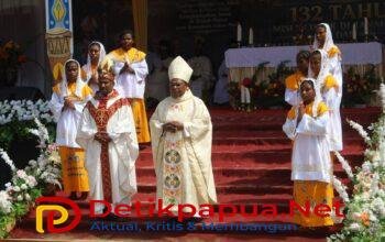Mgr. Bernardus Bofitwos Baru: 132 Tahun Misi Katolik di Tanah Papua adalah Panggilan Melanjutkan Semangat Para Misionaris