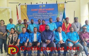 KNPI Tambrauw Gelar Rakerda Perdana, Pemuda Diajak Bersatu Bangun Daerah