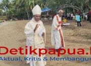 Dari Pulau Bonyom, Mgr. Bernardus Serukan Perjuangan Menjaga Tanah, Hutan, dan Martabat Orang Papua