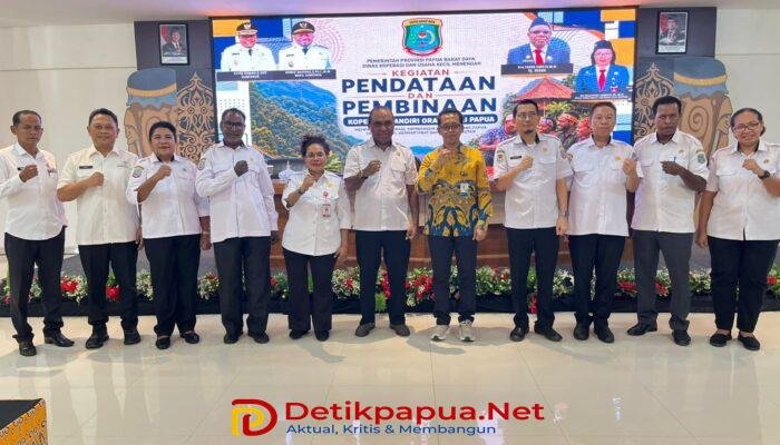 Dinas Koperasi dan UKM Lakukan Pendataan dan Pembinaan Koperasi Mandiri OAP di Papua Barat Daya