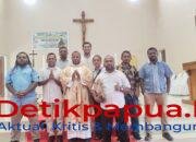 Hadiri Pentahbisan di Senopi, Ketua KNPI Tambrauw Sampaikan Proficiat untuk Pastor Selestinus Vion Momo