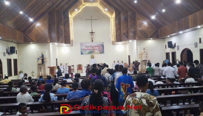 Umat Stasi Santo Yoseph Freinademetz Malasilen Sambut Gembira Kebijakan Pastor Paroki tentang Administrasi Sakramen