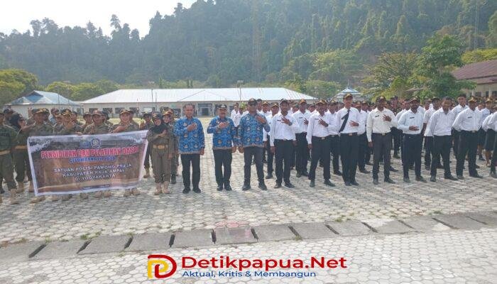 Wabup Mansyur Syahdan Lepas 70 Anggota Satpol PP Raja Ampat ke Yogyakarta