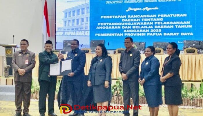 Perda Pertanggungjawaban APBD 2025 Gubernur PBD Disahkan, Pansus Sampaikan 6 Rekomendasi