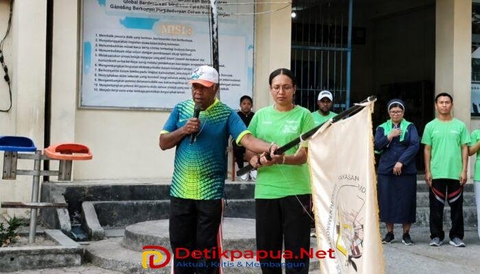 Semarak HUT ke-47, SMA YPPK Agustinus Sorong Gelar Jalan Sehat dan Beragam Lomba