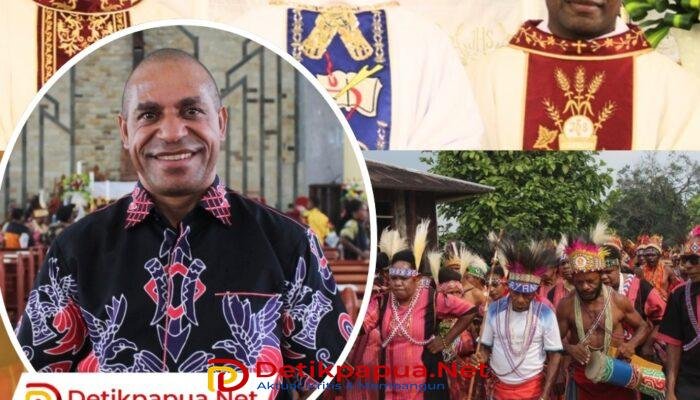 Tiga Imam OSA Ditahbiskan di Ayawasi, Agustinus Tenau: Tanda Pertumbuhan Iman Katolik di Tanah Papua