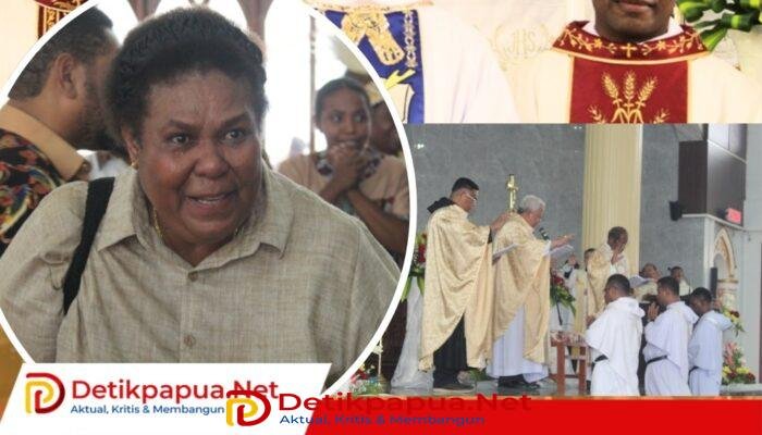 Hadiri Tahbisan Tiga Imam OSA, Lusia Imakulata Hegemur: Kebahagiaan bagi Keluarga dan Umat Katolik