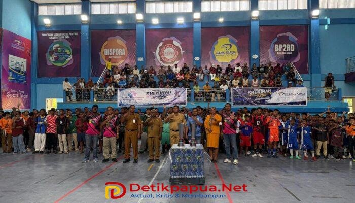 Shekinah Futsal Competition 2026 Resmi Bergulir, 502 Peserta Ramaikan Turnamen Pembinaan Generasi Muda Raja Ampat