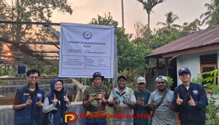 Atasi Keterbatasan Air Kolam, Tim 11 Ekspedisi Patriot UB Hadirkan Pompa dan Filter Air Bagi  di Klamono