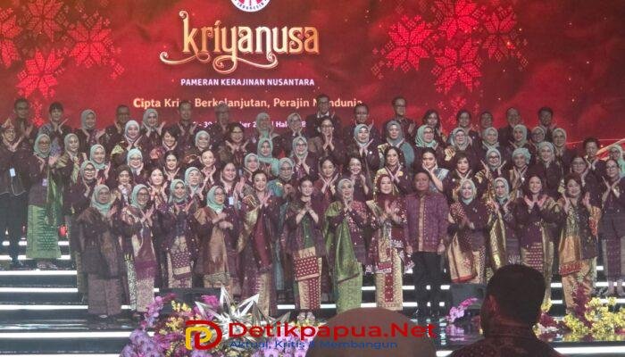 Ketum dan Ketua Harian Dekranasda PBD Hadiri Ajang Kriya Nasional 2026 di Jakarta