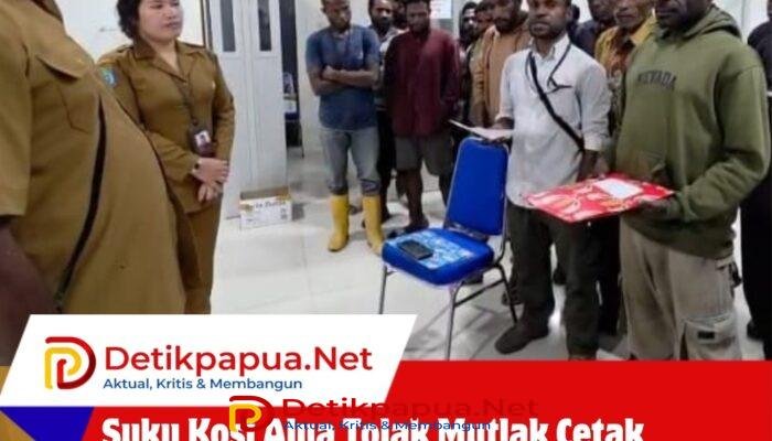 Suku Kosi Alua Tolak Mutlak Cetak Sawah, Kembalikan Rp20 Juta dan Beri Ultimatum 3×24 Jam