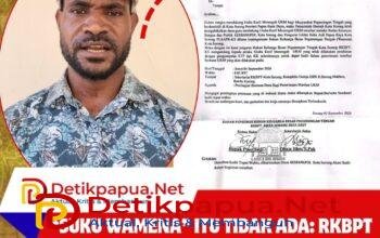 “SUKU WAMENA” Itu Tidak Ada: RKBPT Kota Sorong Jangan Kaburkan Identitas Masyarakat Pegunungan