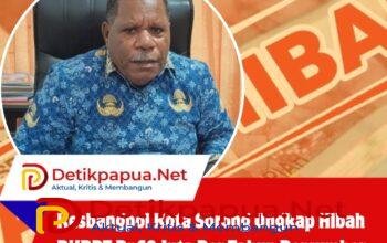 Kesbangpol Kota Sorong Ungkap Hibah RKBPT Rp60 Juta Per Tahun Bersumber dari Dana Otsus