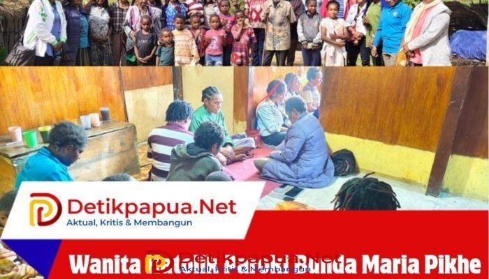 Wanita Katolik Paroki Bunda Maria Pikhe Gelar Kunjungan Wilayah, Perkuat Persaudaraan da Pelayanan
