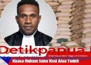 Kuasa Hukum Suku Kosi Alua Tuduh Bantuan Beras Musatfak Dikaitkan dengan Pelepasan Tanah Adat