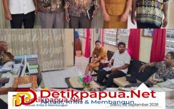 Komite SD YPPK Willibrodus II Temui Sekretaris Eksekutif YPPK KMS, Bahas Fasilitas dan SDM