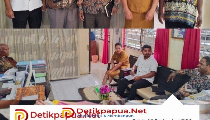 Komite SD YPPK Willibrodus II Temui Sekretaris Eksekutif YPPK KMS, Bahas Fasilitas dan SDM