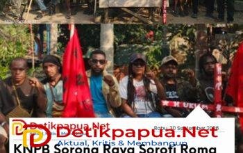 KNPB Sorong Raya Soroti Roma Agreement 1962: Perjanjian Tanpa Keterlibatan Rakyat Papua Dipertanyakan