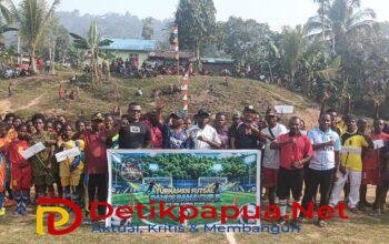 Sambut HUT ke-18 Tambrauw, Turnamen Futsal Bamusbama Cup II Resmi Digelar