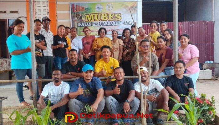 “Taan Tou, Soga Naran Lembata”: Mubes Keluarga Lembata Sorong Pilih Yanto Amuntoda Sebagai Ketua