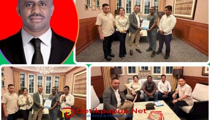 KAPMI Ekspansi ke Timur! Kaleb Yohusua Kambu Diberi Mandat Pimpin KAPMI Papua Barat Daya